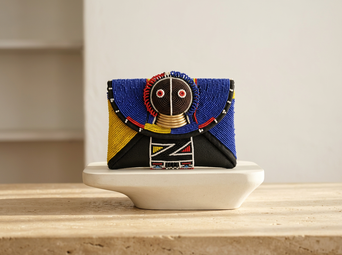 The Art of Beadwork featuring a different piece from the Biluara catalogue